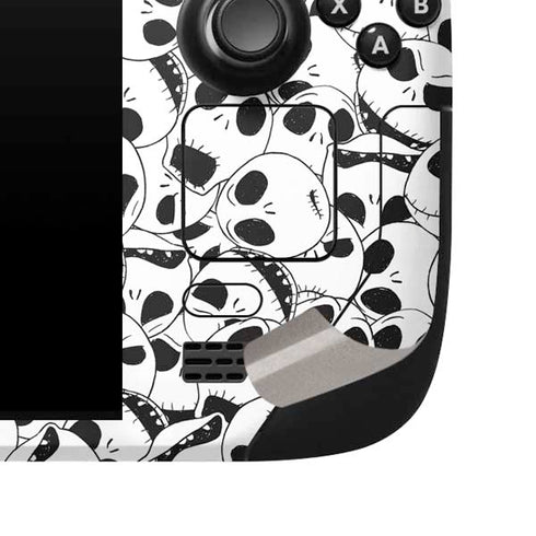 Disney The Nightmare Before Christmas Jack Skellington Pattern Steam Deck Handheld Gaming Computer Skin